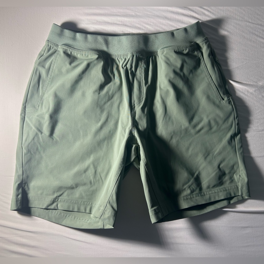 LEGENDS Men's Aviation Shorts - Sea Spray Green - Large